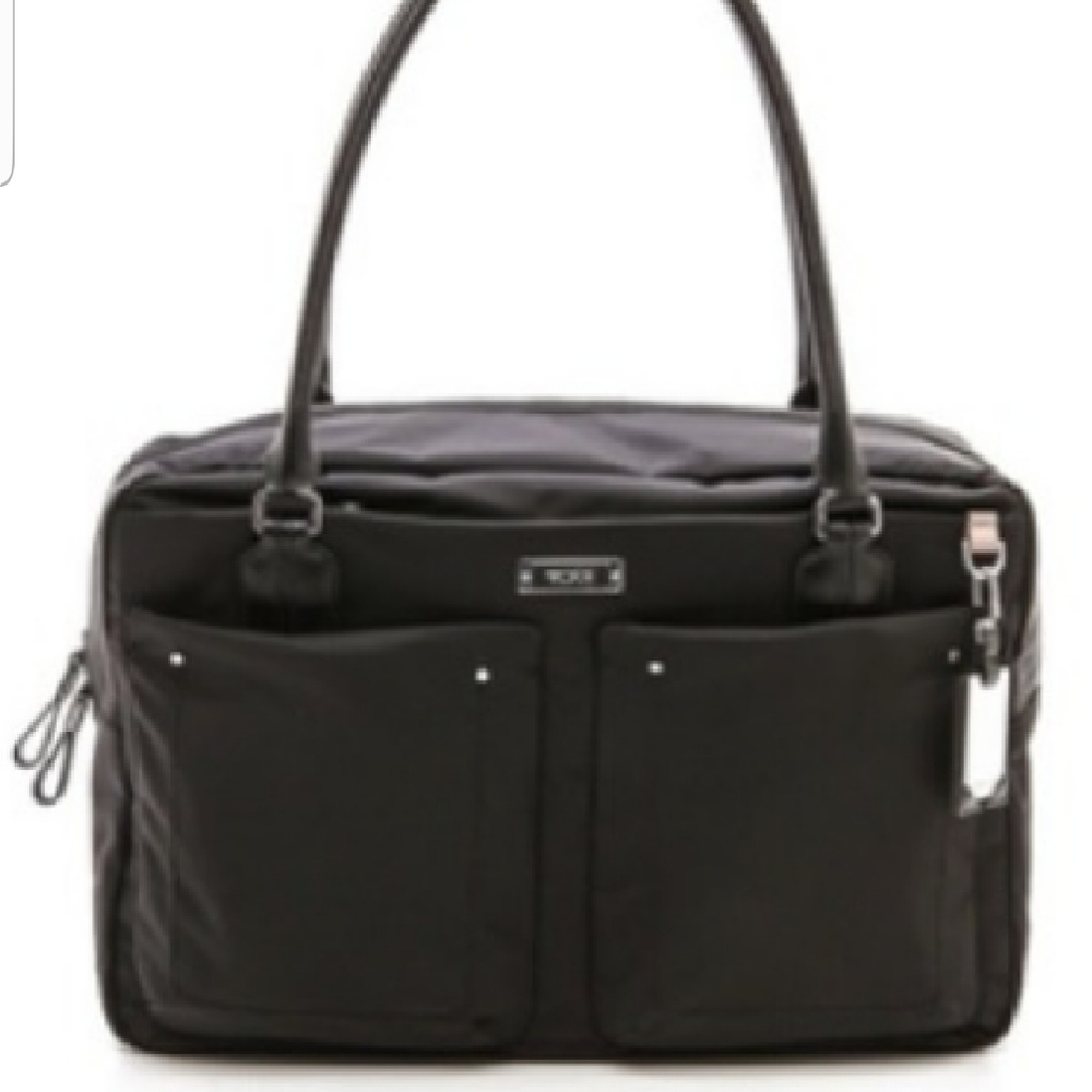 Tumi Voyageur Geneva Carryall Boarding/Weekender Tote In Black